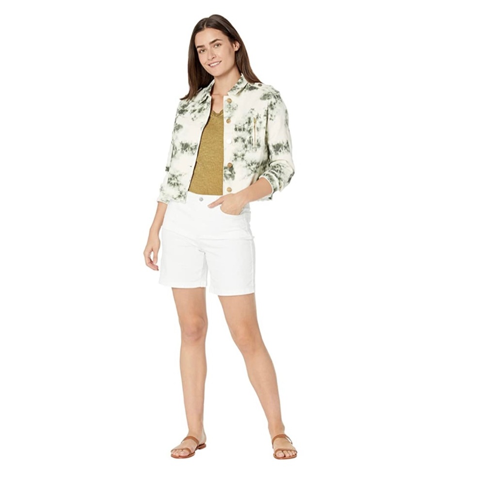 Sanctuary Jayden Tie Dye Cotton Blend Trucker Jacket - Picture 7 of 11